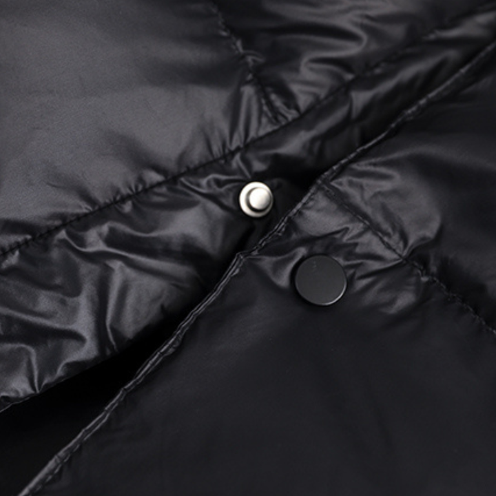 Gesteppt Kapuze Parka für Damen