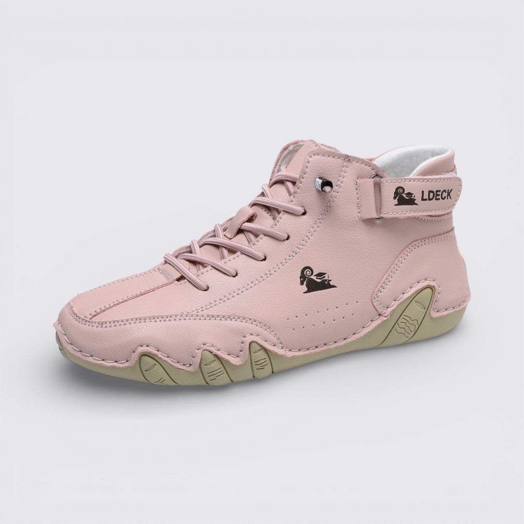 Herren Barfußschuhe mit Schnürung - Minimalistische Barfußschuhe - Riemen am Knöchel