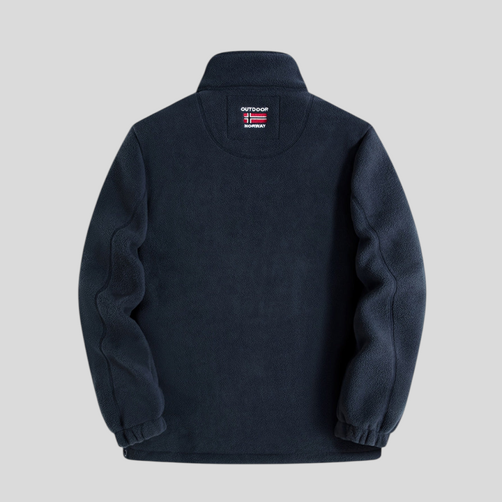 Herren Jacke mit Reißverschluss - Klassischer Jacke - Taschen Vorne