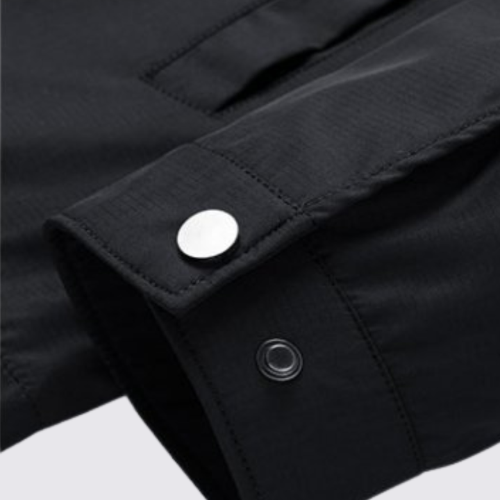 Herren Jacke mit Reißverschluss - Übergangs Jacke - Karofutter