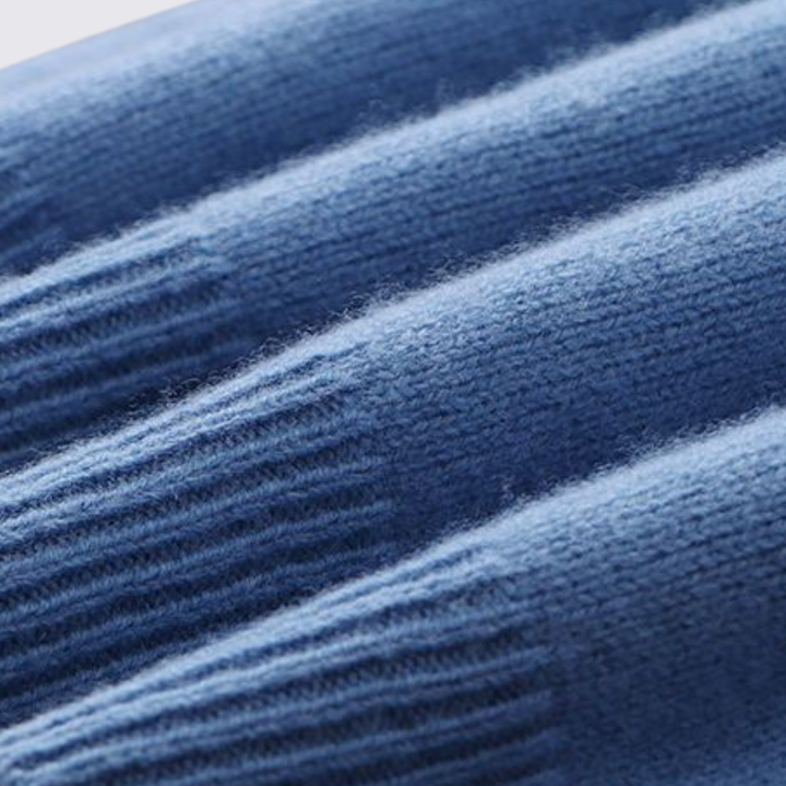 Herren Pullover mit Rundhalsausschnitt - Klassischer Pullover - Gerippte Bündchen