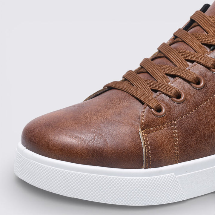 Herren Sneaker mit Schnürung - Klassischer Sneaker - Flache Sohle