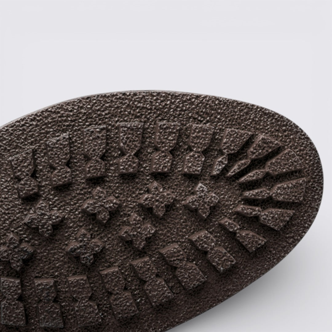 Herren Stiefeletten mit Reißverschluss - Knöchelhohe Stiefeletten - Schnürung Vorne