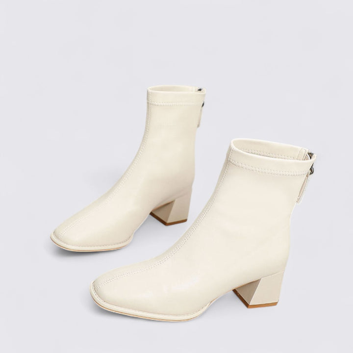 Knöchel Reißverschluss Stiefel für Damen