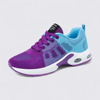 Sportschuhe mit Schnürung und Profilsohle für Damen