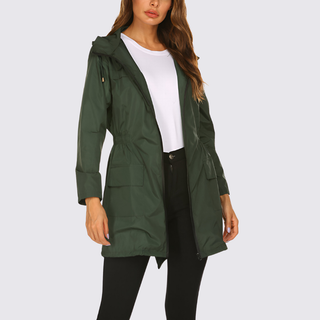 Taillierte Jacke mit Kapuze für Damen