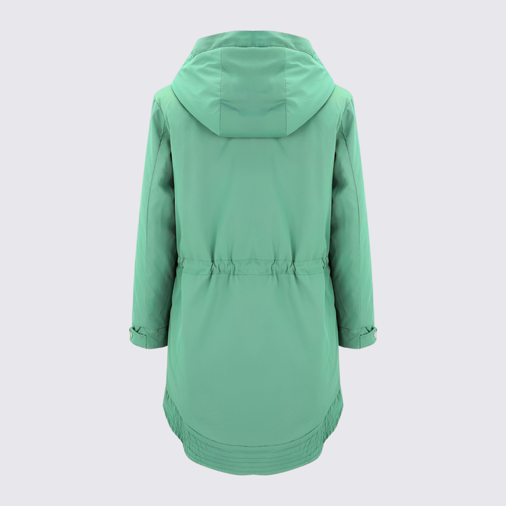 Taillierte Jacke mit Kapuze für Damen